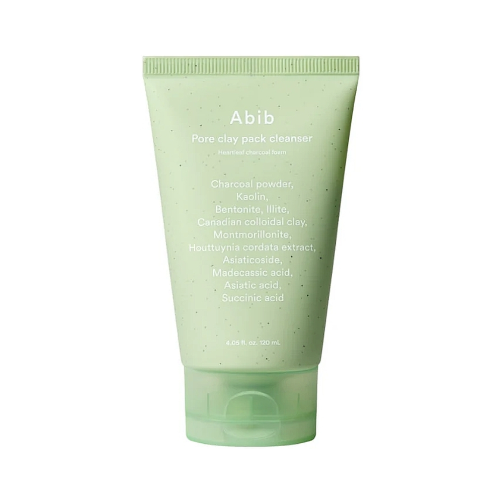 Pore Clay Pack Cleanser Heartleaf Charcoal Foam (120ml)