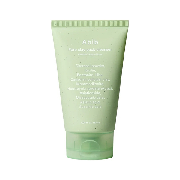 Pore Clay Pack Cleanser Heartleaf Charcoal Foam (120ml)