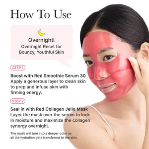 Red Collagen Jello Mask (1pc)