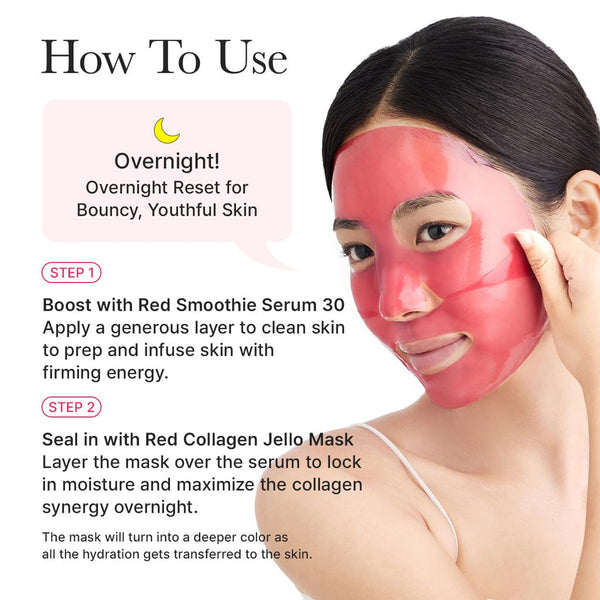 Red Collagen Jello Mask (1pc)