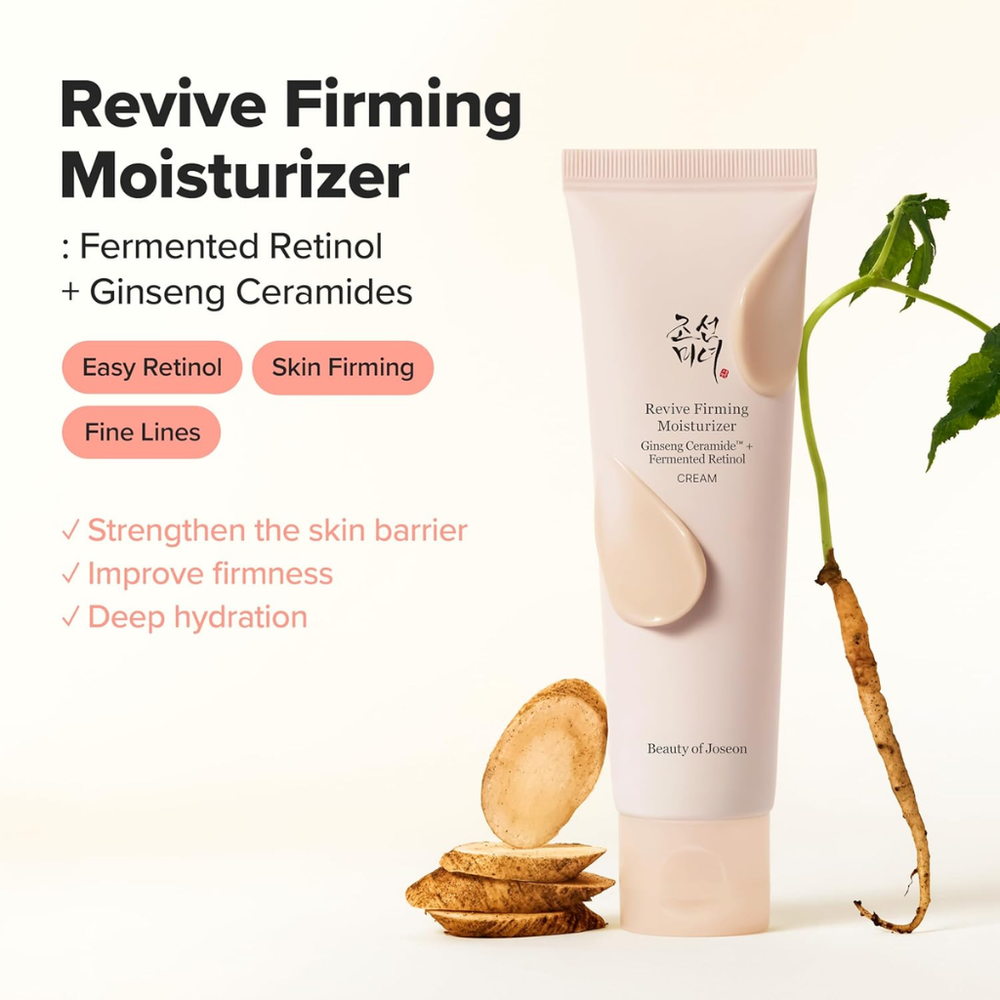 Revive Firming Moisturizer: Ginseng + Retinol (60ml)