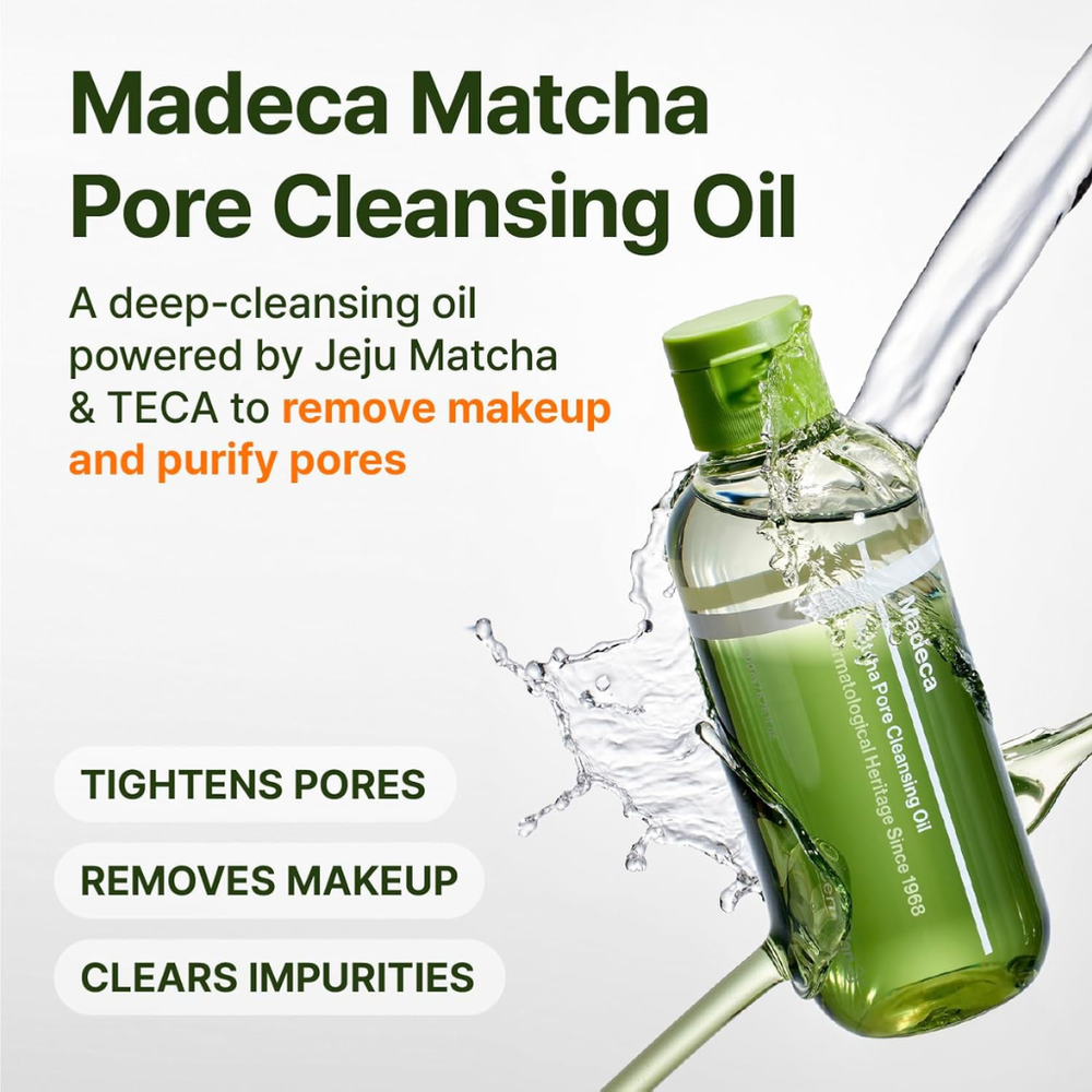 Madeca Matcha Pore Cleansing Oil (200ml)