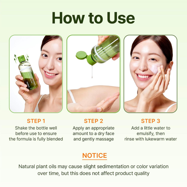 Madeca Matcha Pore Cleansing Oil (200ml)