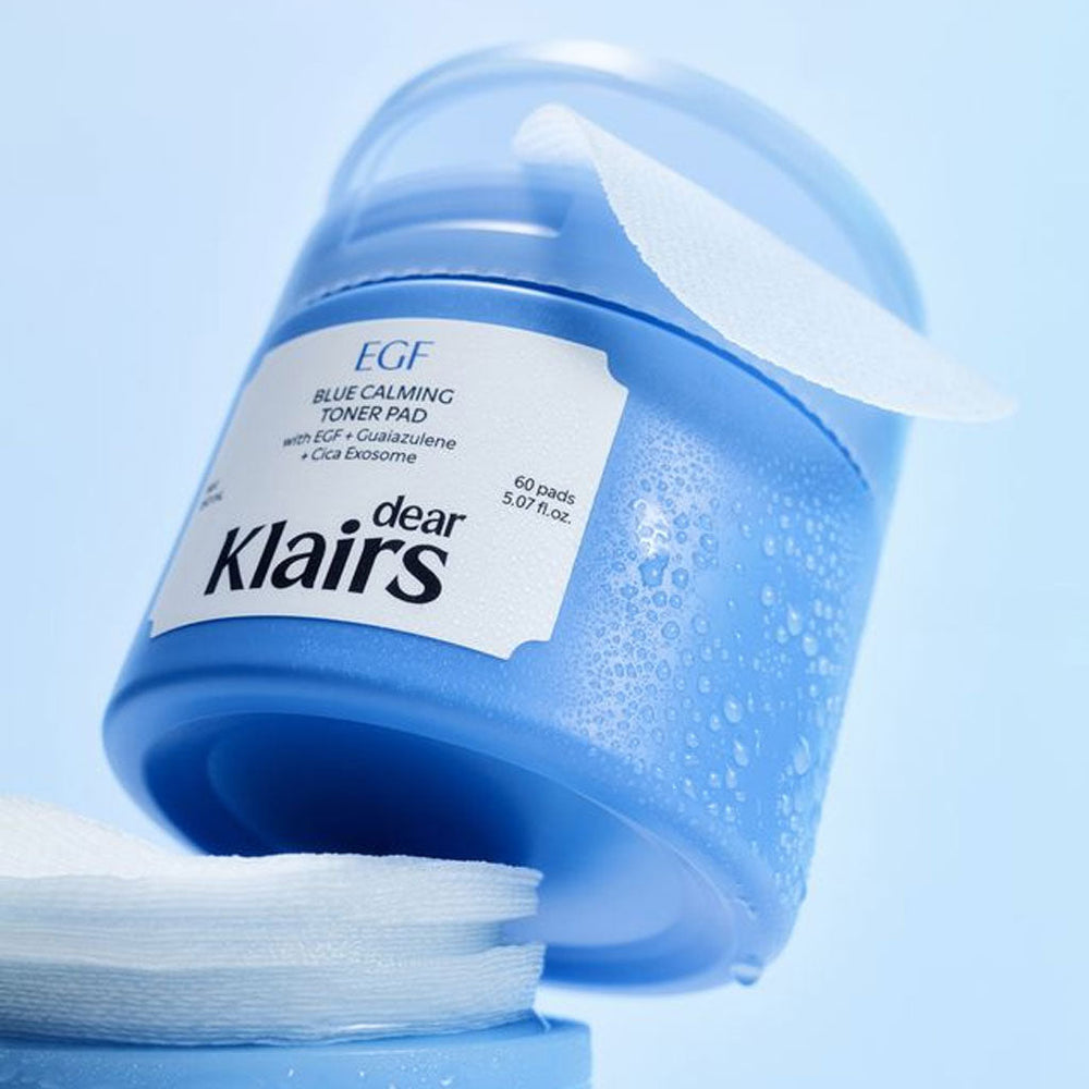 EGF Blue Calming Toner Pads (60 pads)