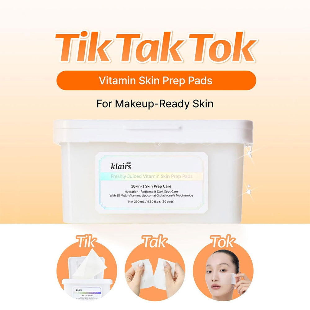 Freshly Juiced Vitamin Skin Prep Pads (80 pads)