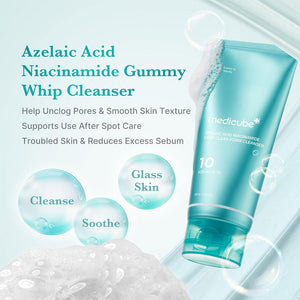 Azelaic Acid Niacinamide Deep Clean Foam Cleanser (120g)