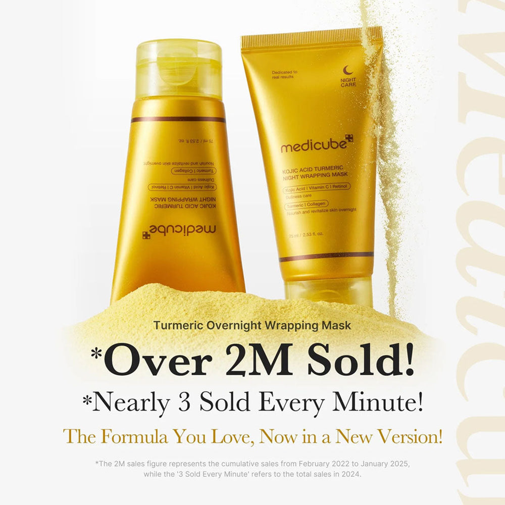 Kojic Acid Turmeric Night Wrapping Mask (75ml)
