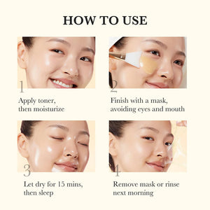 Kojic Acid Turmeric Night Wrapping Mask (75ml)