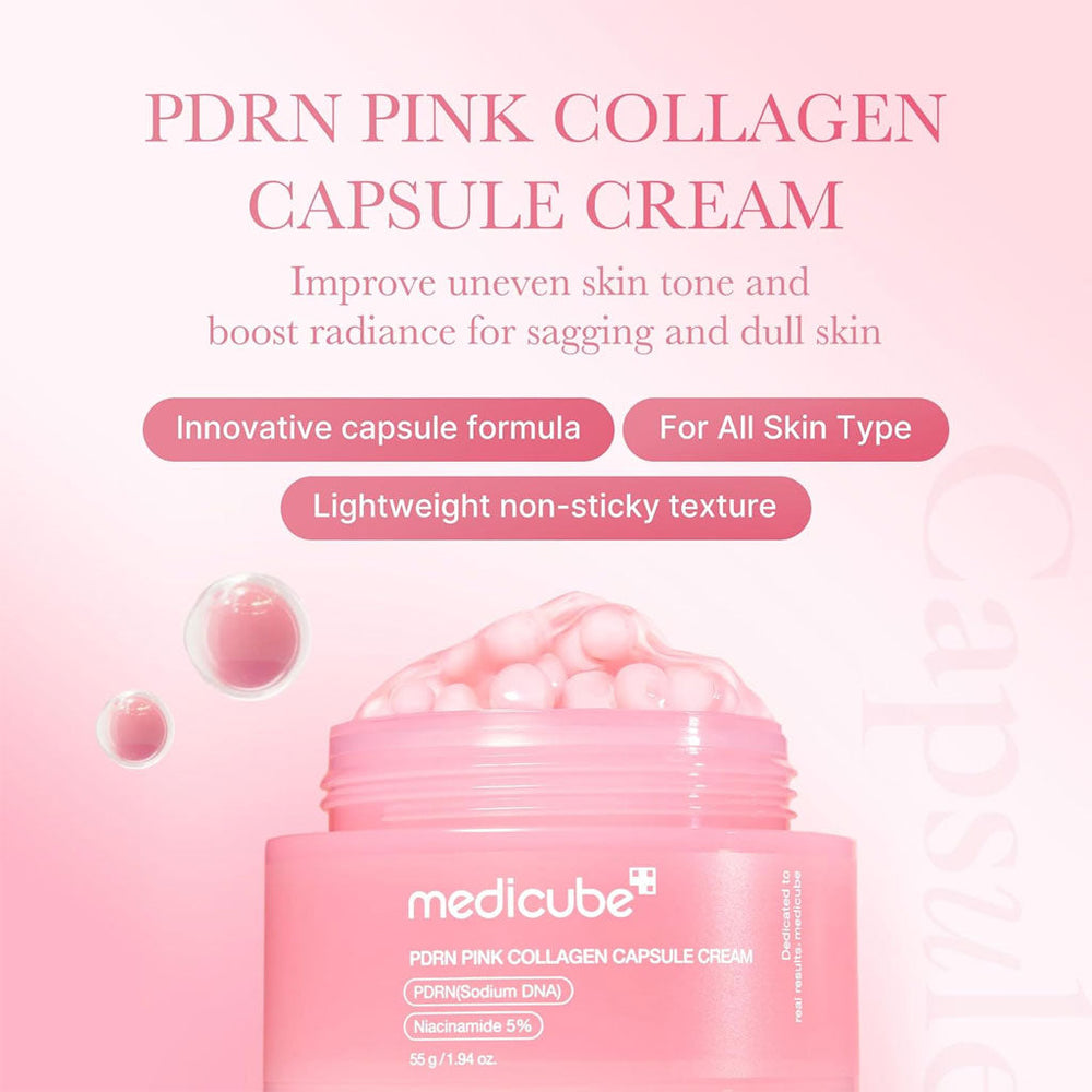 PDRN Pink Collagen Capsule Cream (55g)