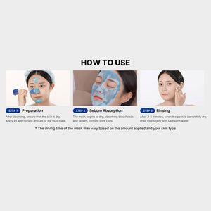 Zero Pore Blackhead Mud Mask (100g)