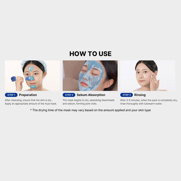 Zero Pore Blackhead Mud Mask (100g)